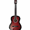 Sanchez 4/4 Sap Ayarlı Klasik Gitar (gitar-kılıf-pena) - Kırmızı